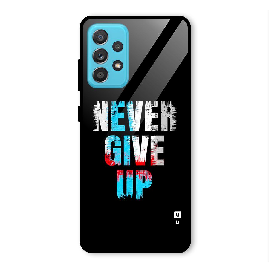 The Determined Glass Back Case for Galaxy A52