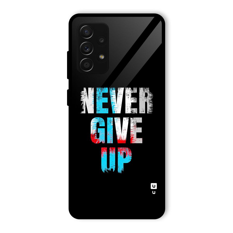 The Determined Glass Back Case for Galaxy A53 5G