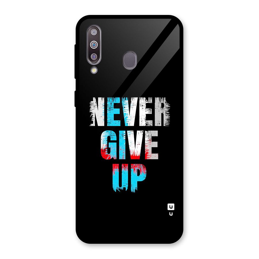 The Determined Glass Back Case for Galaxy M30