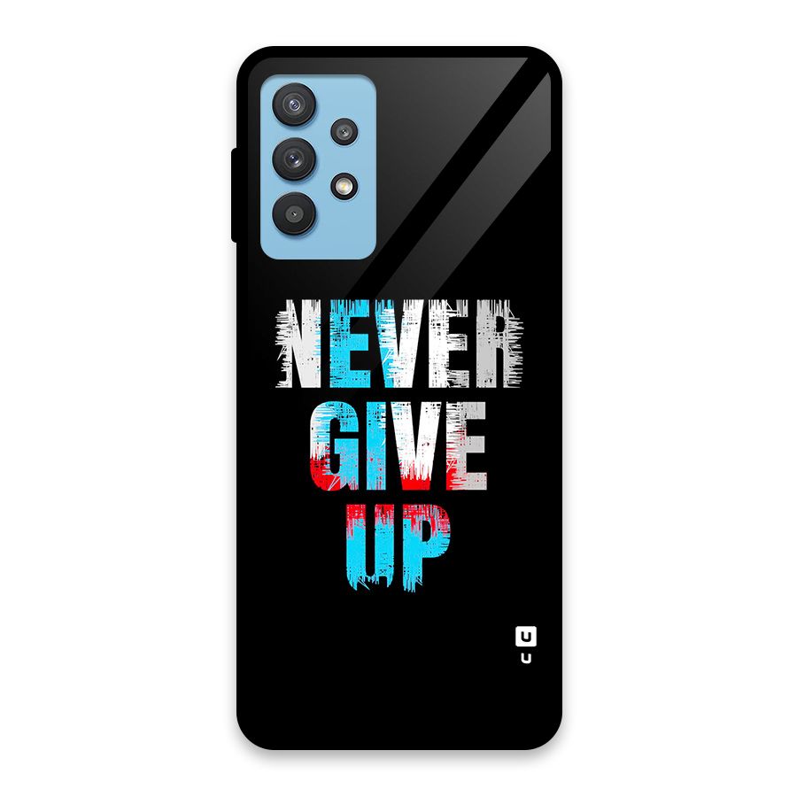 The Determined Glass Back Case for Galaxy M32 5G