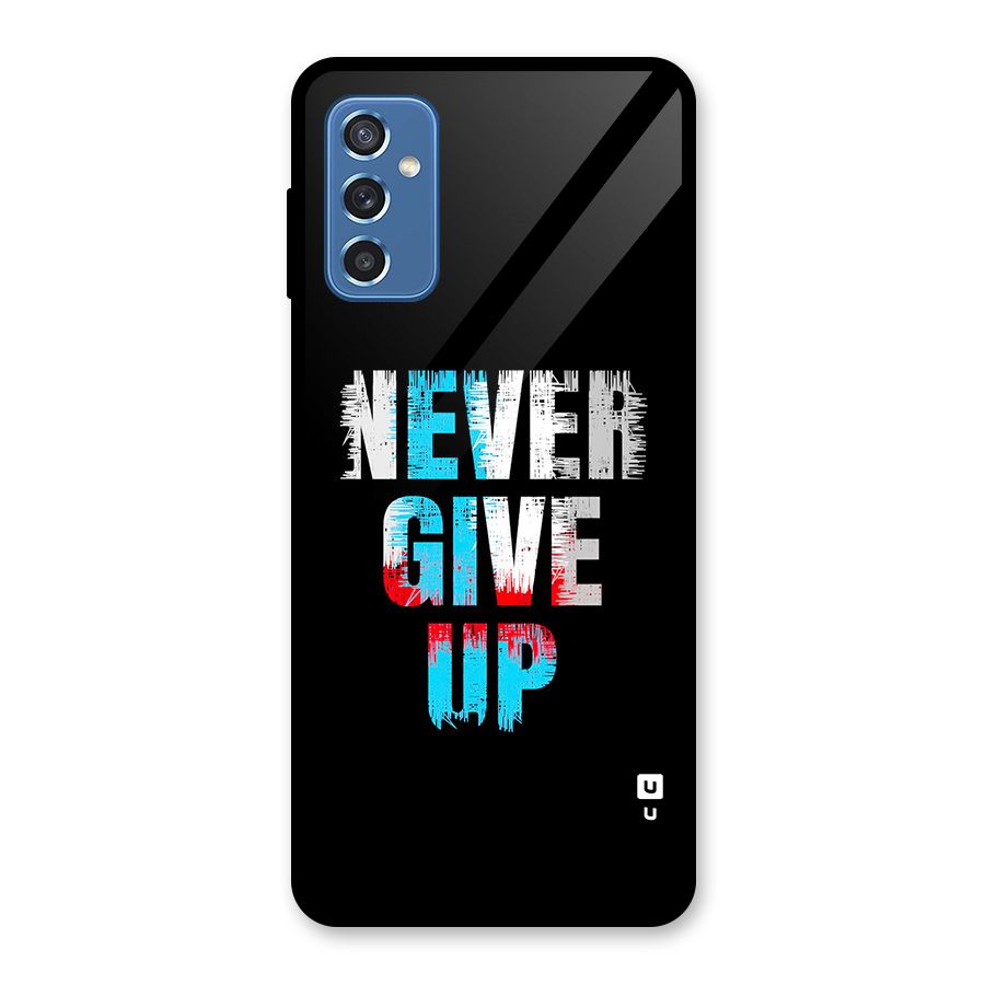 The Determined Glass Back Case for Galaxy M52 5G