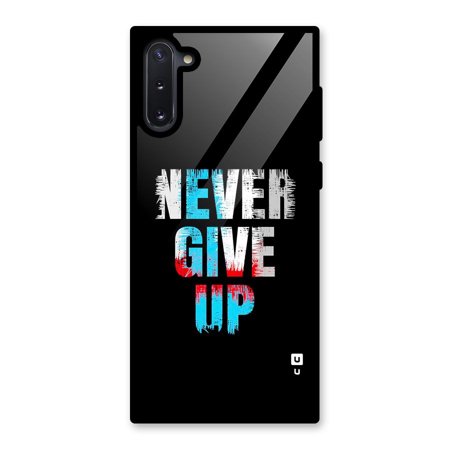 The Determined Glass Back Case for Galaxy Note 10