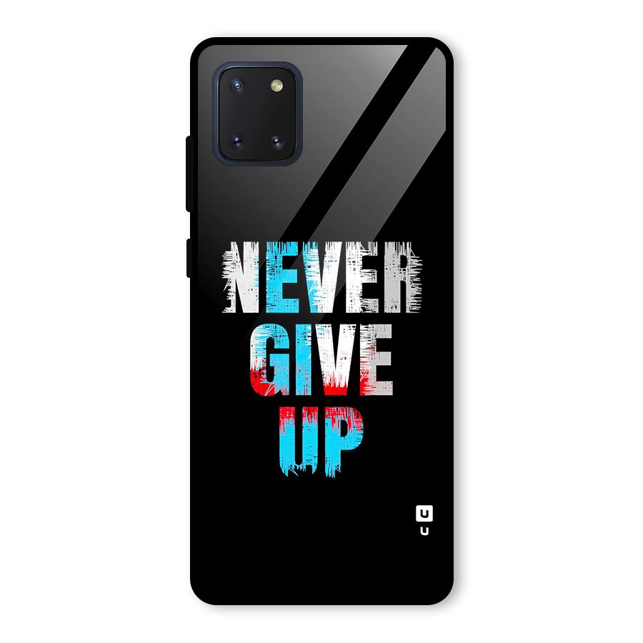 The Determined Glass Back Case for Galaxy Note 10 Lite