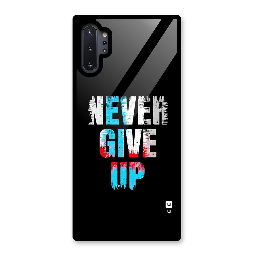 The Determined Glass Back Case for Galaxy Note 10 Plus