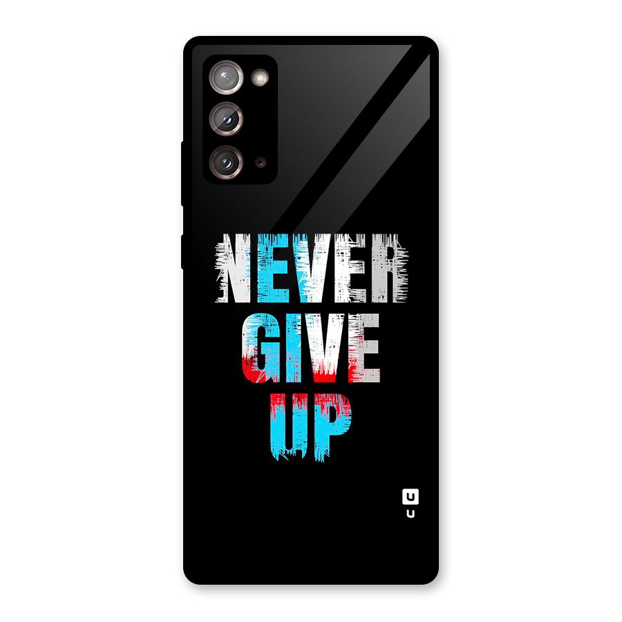 The Determined Glass Back Case for Galaxy Note 20