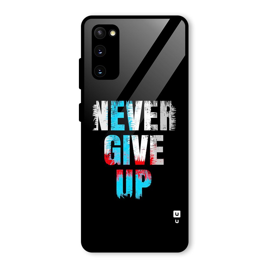 The Determined Glass Back Case for Galaxy S20 FE 5G