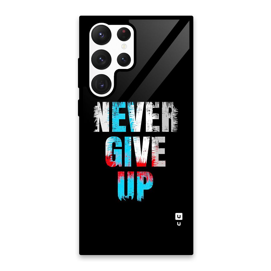 The Determined Glass Back Case for Galaxy S22 Ultra 5G