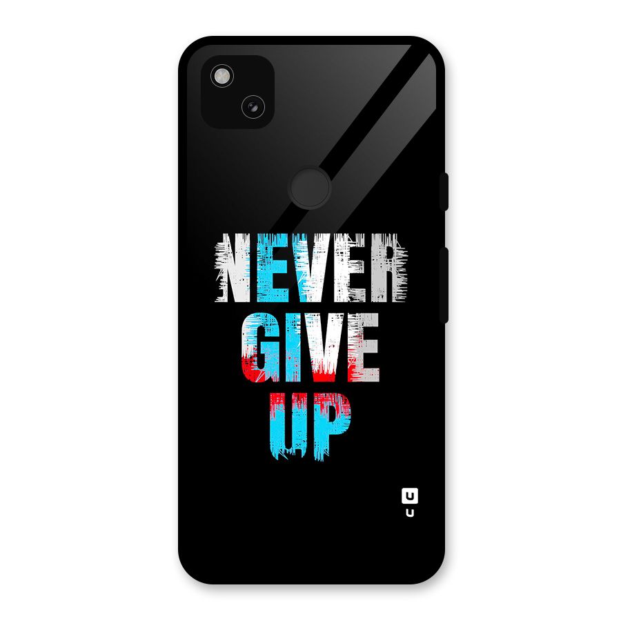 The Determined Glass Back Case for Google Pixel 4a