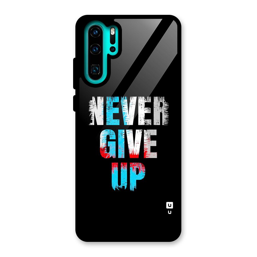 The Determined Glass Back Case for Huawei P30 Pro
