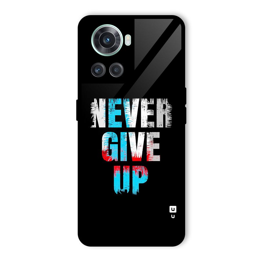 The Determined Glass Back Case for OnePlus 10R