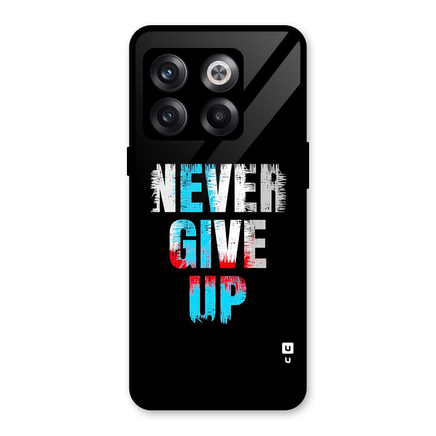The Determined Glass Back Case for OnePlus 10T