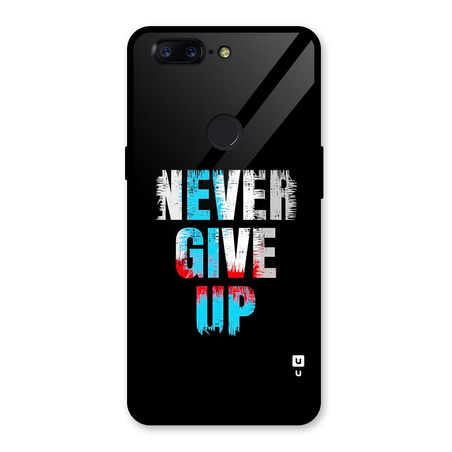The Determined Glass Back Case for OnePlus 5T