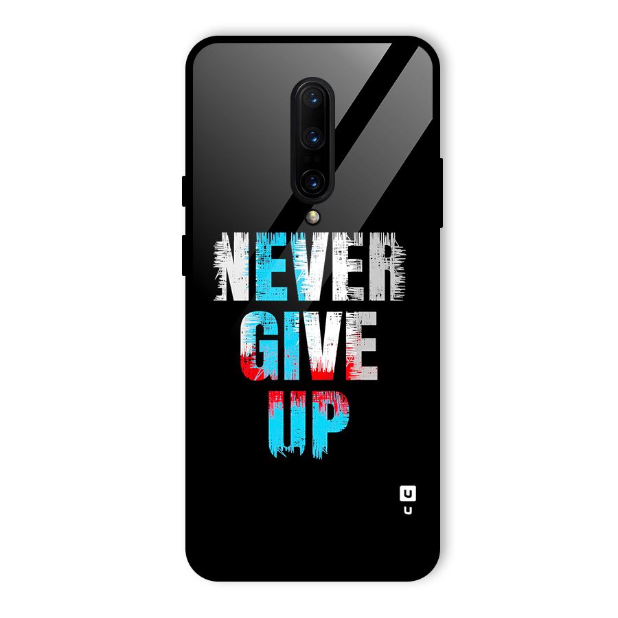 The Determined Glass Back Case for OnePlus 7 Pro