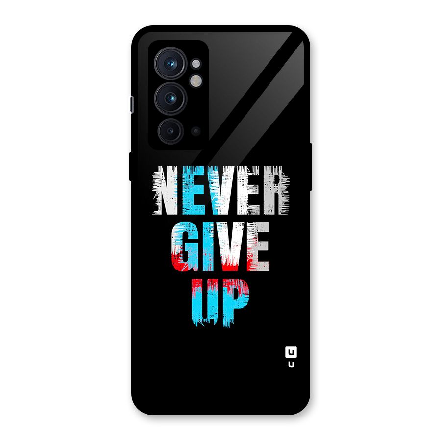 The Determined Glass Back Case for OnePlus 9RT 5G