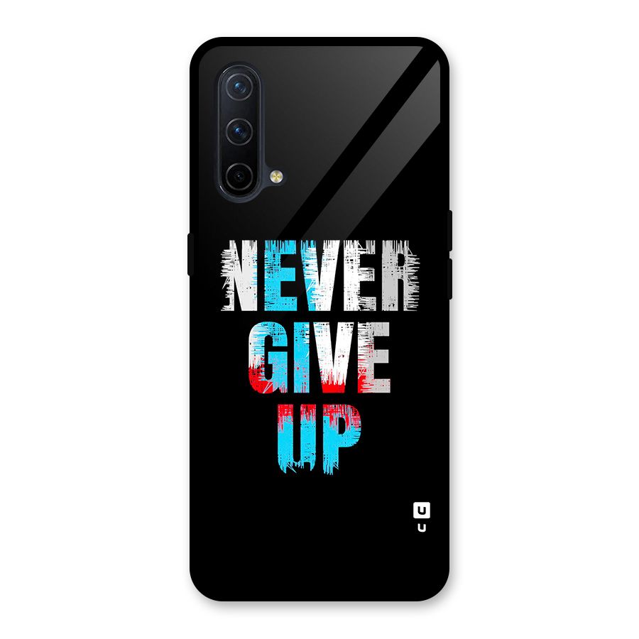 The Determined Glass Back Case for OnePlus Nord CE 5G
