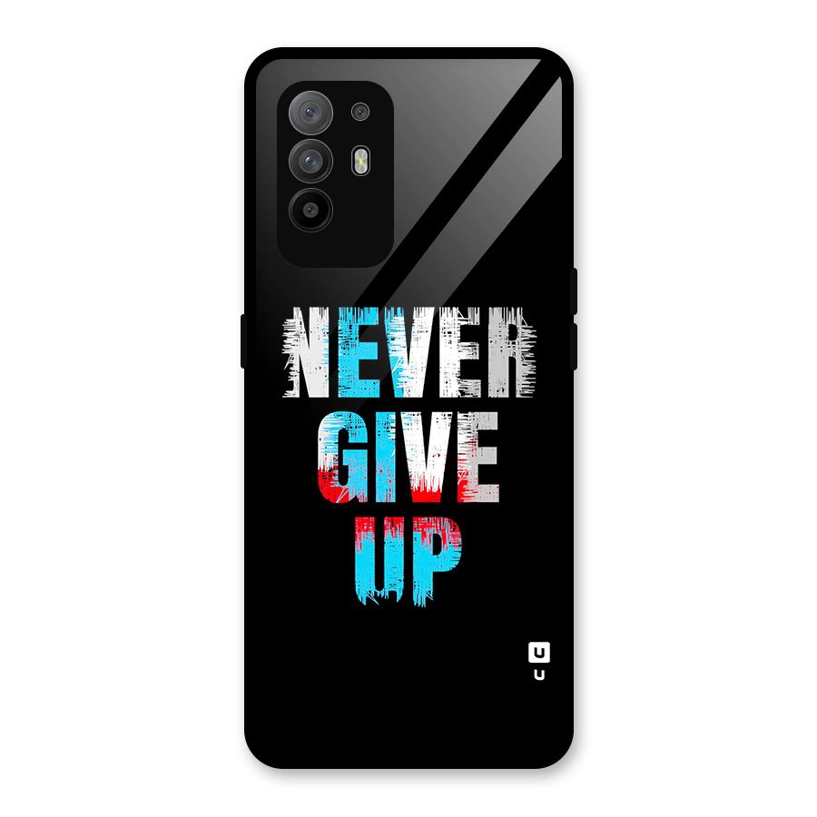 The Determined Glass Back Case for Oppo F19 Pro Plus 5G