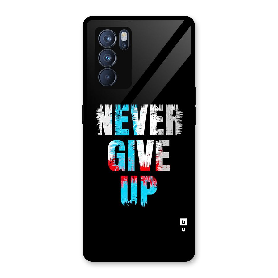 The Determined Glass Back Case for Oppo Reno6 Pro 5G