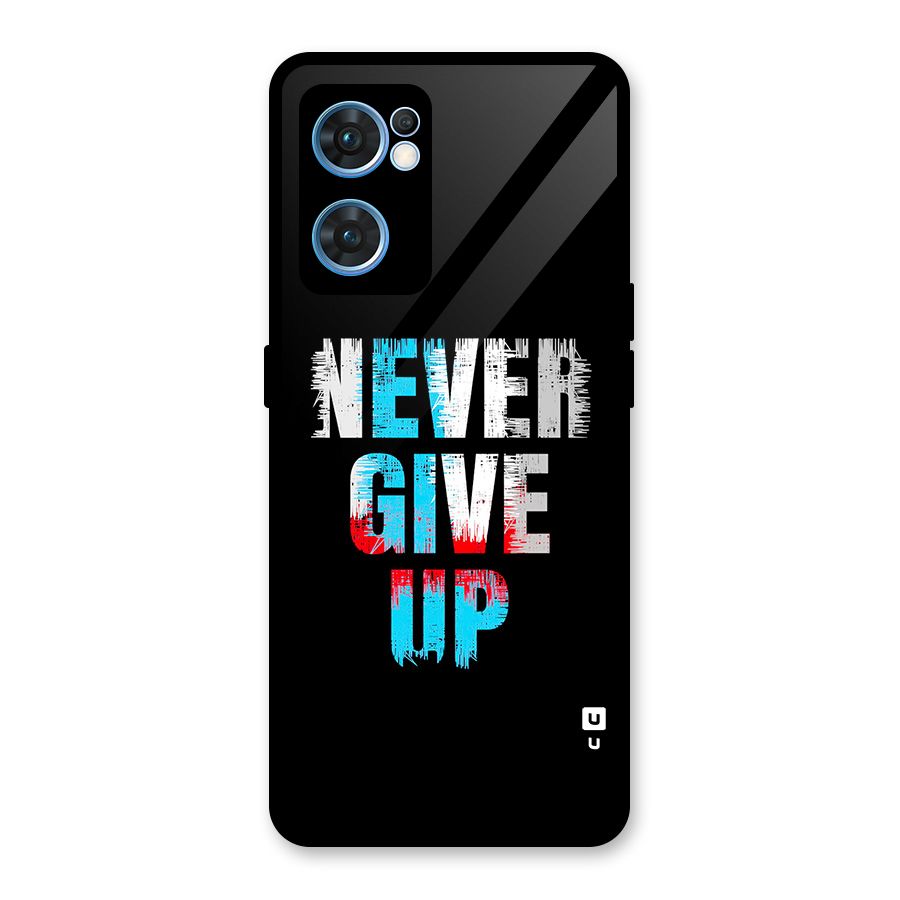 The Determined Glass Back Case for Oppo Reno7 5G