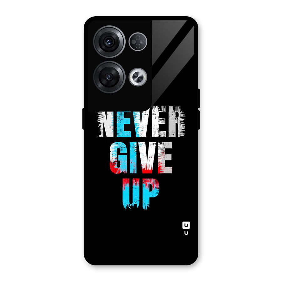 The Determined Glass Back Case for Oppo Reno8 Pro 5G