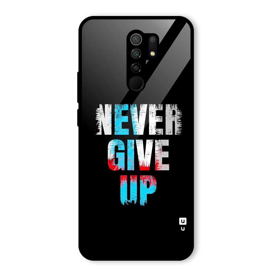 The Determined Glass Back Case for Poco M2