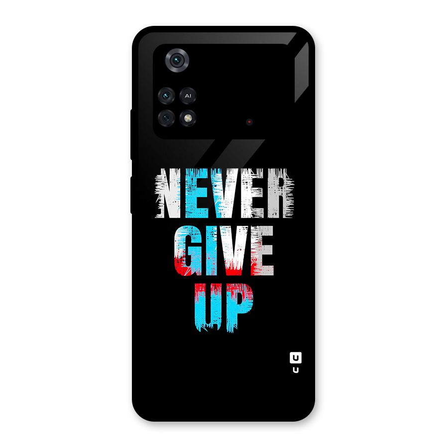 The Determined Glass Back Case for Poco M4 Pro 4G