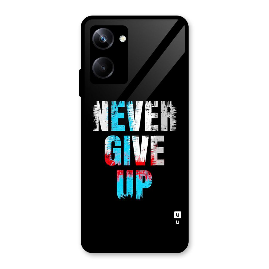 The Determined Glass Back Case for Realme 10 Pro