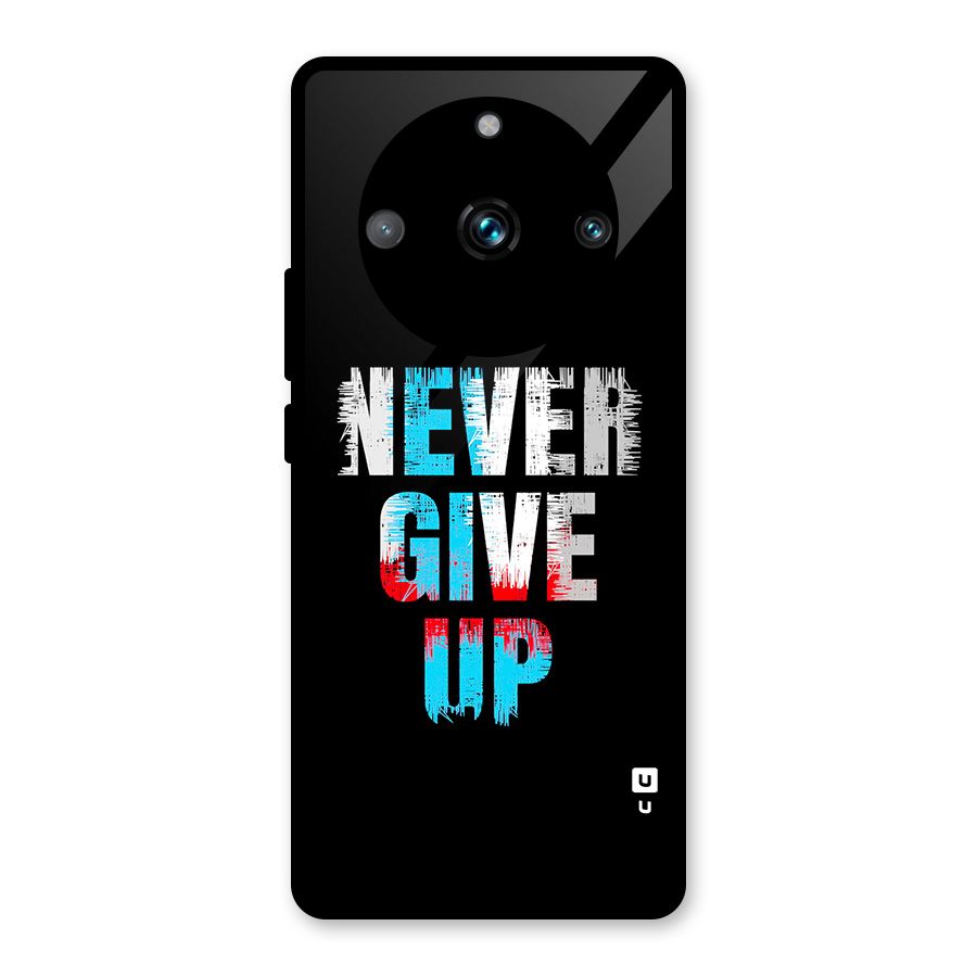 The Determined Glass Back Case for Realme 11 Pro