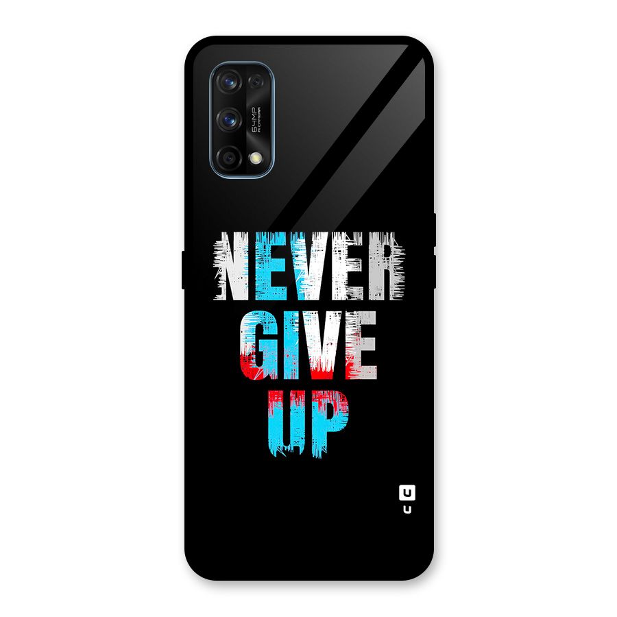 The Determined Glass Back Case for Realme 7 Pro