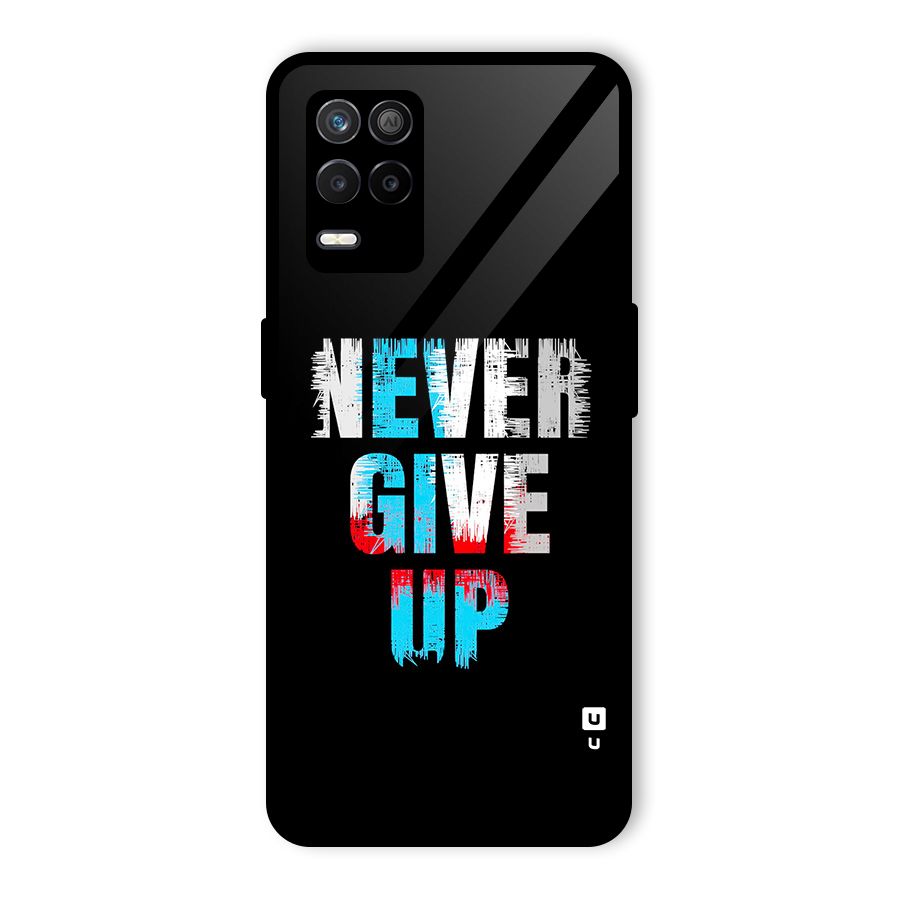 The Determined Glass Back Case for Realme 8 5G