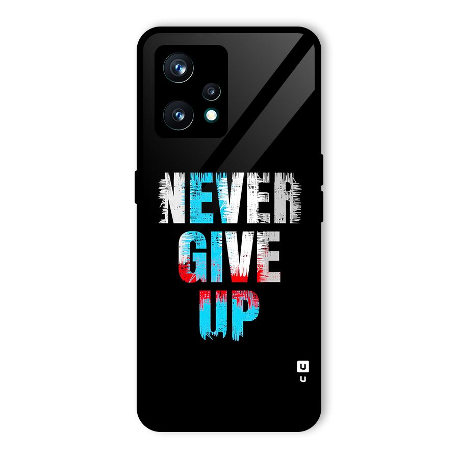 The Determined Glass Back Case for Realme 9 Pro Plus 5G