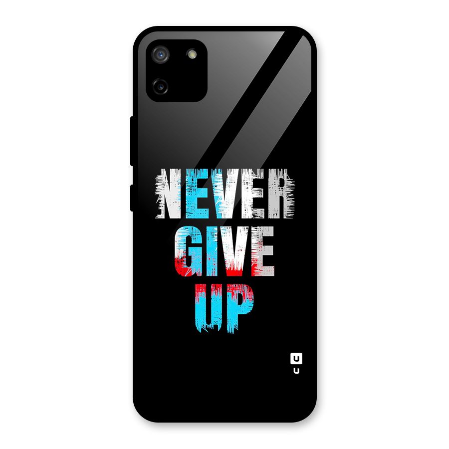 The Determined Glass Back Case for Realme C11