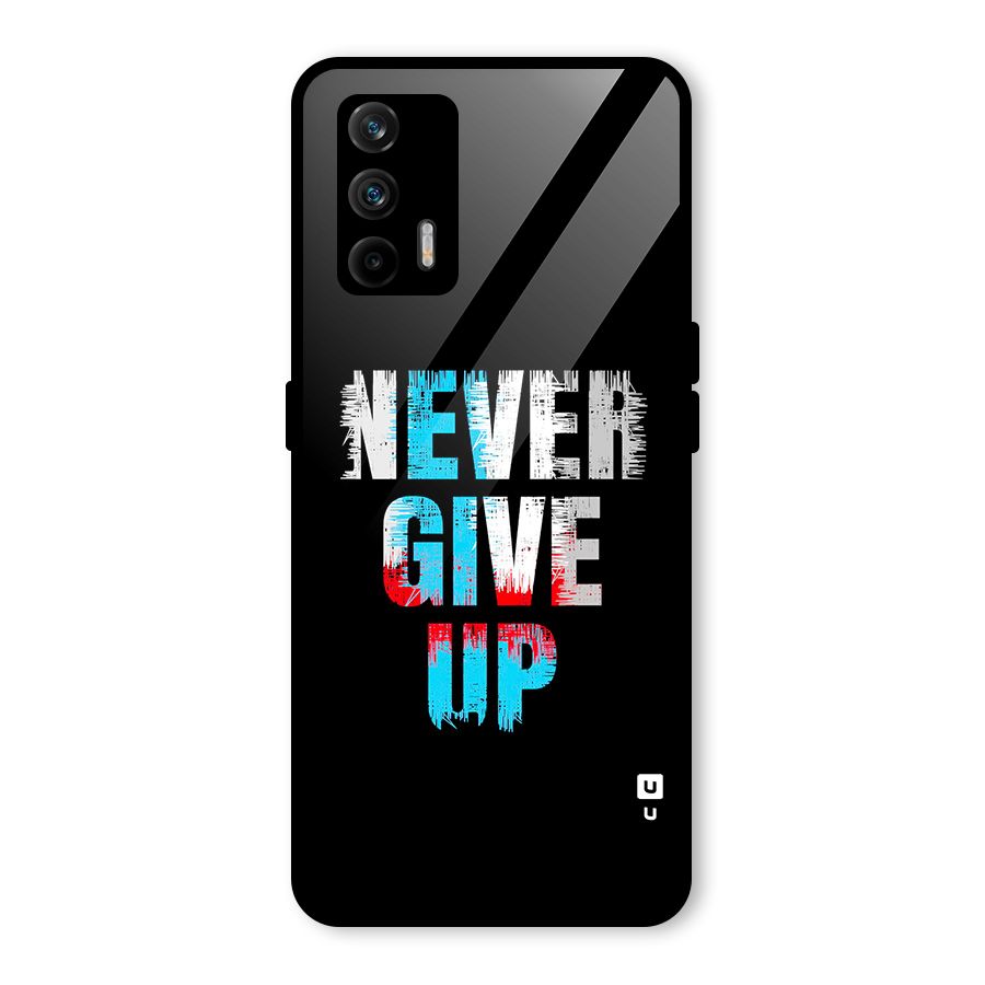The Determined Glass Back Case for Realme GT 5G