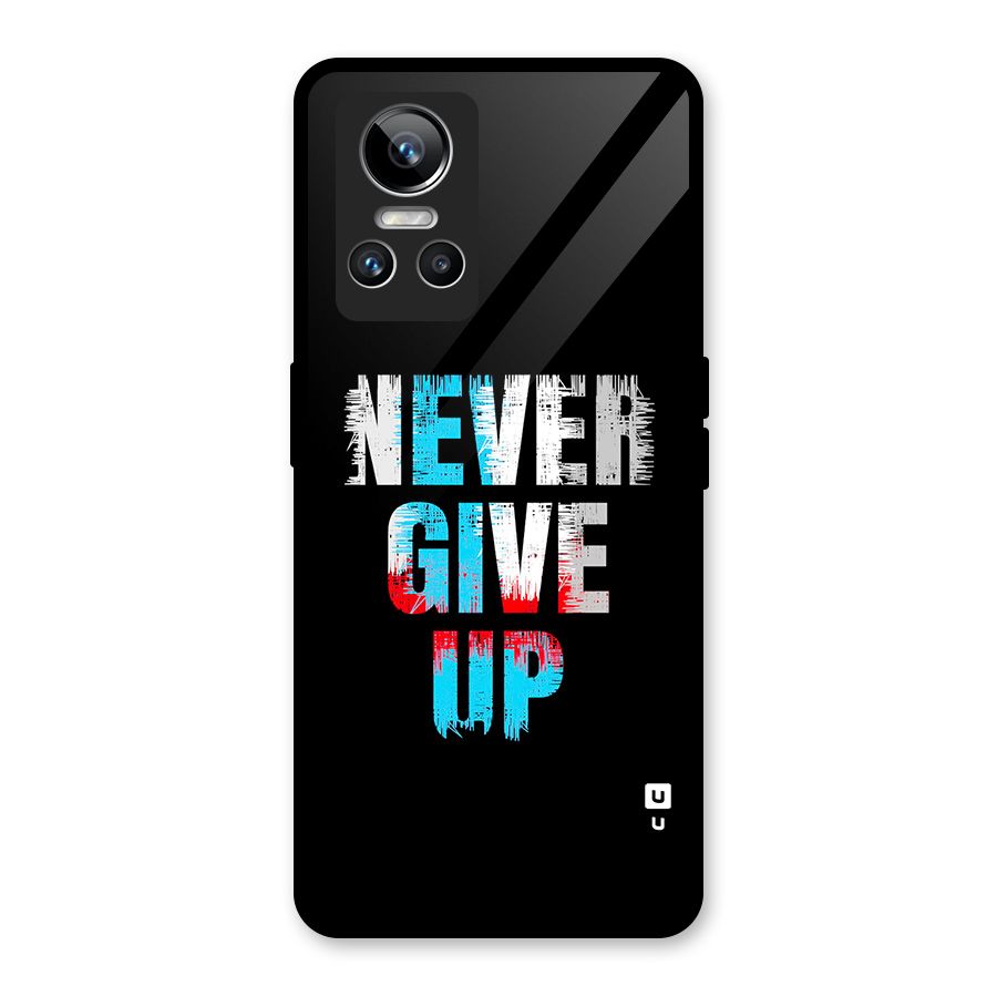 The Determined Glass Back Case for Realme GT Neo 3