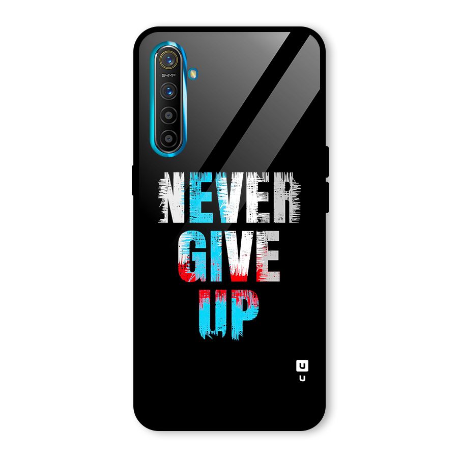 The Determined Glass Back Case for Realme X2