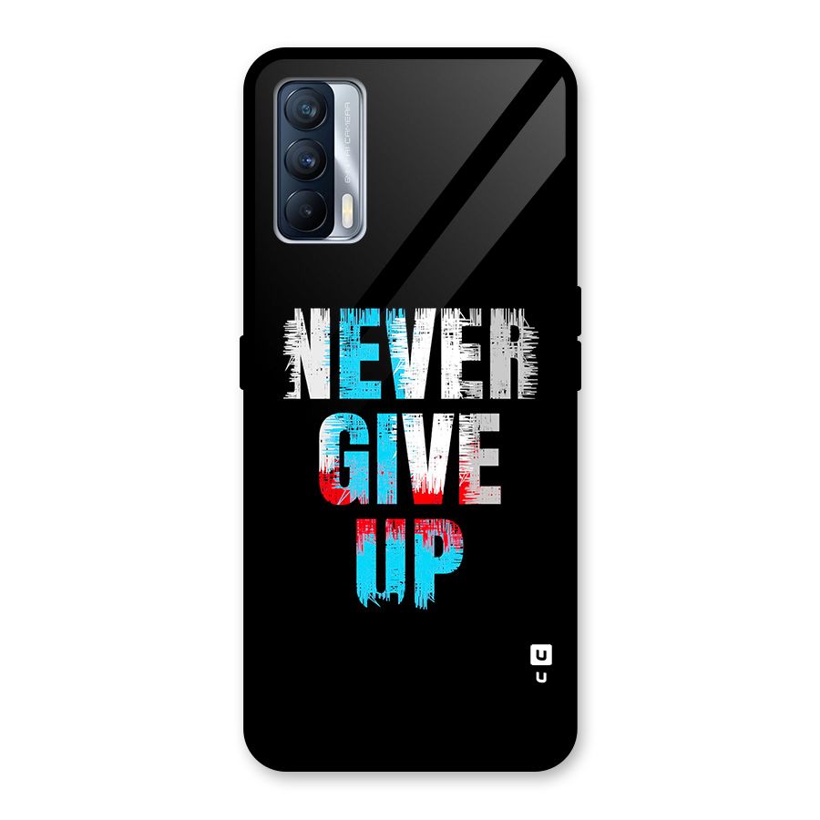The Determined Glass Back Case for Realme X7