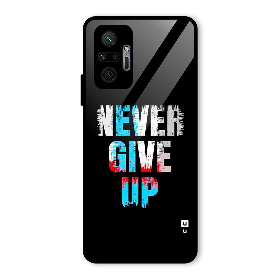 The Determined Glass Back Case for Redmi Note 10 Pro Max