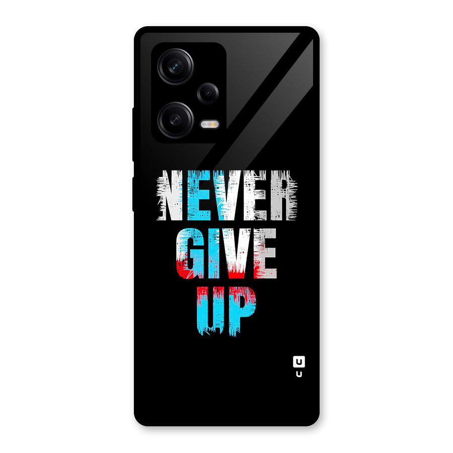 The Determined Glass Back Case for Redmi Note 12 Pro