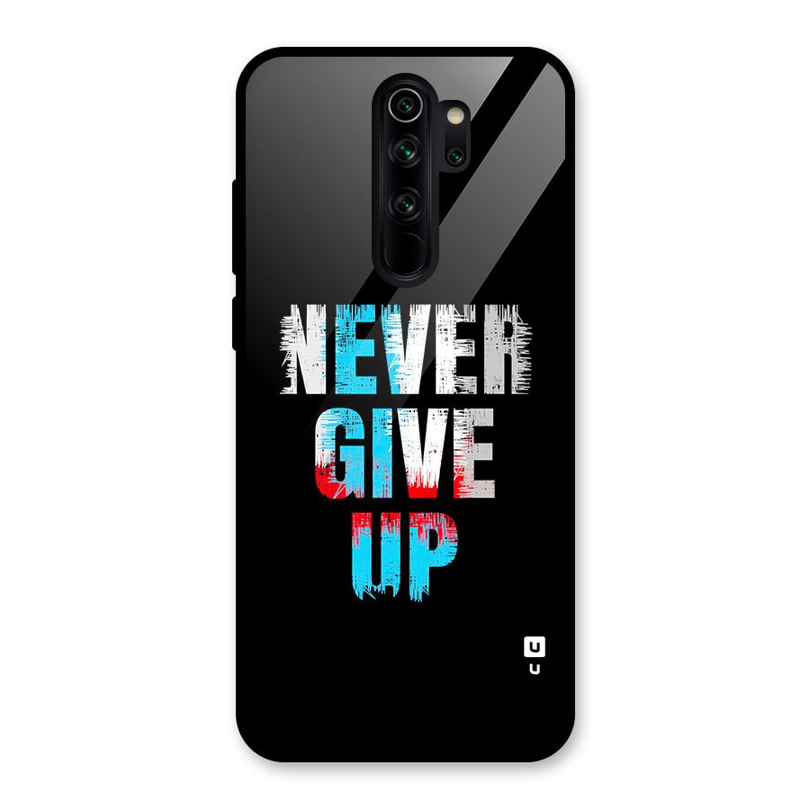 The Determined Glass Back Case for Redmi Note 8 Pro