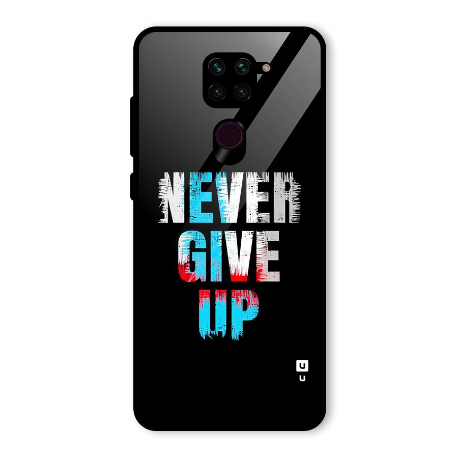 The Determined Glass Back Case for Redmi Note 9