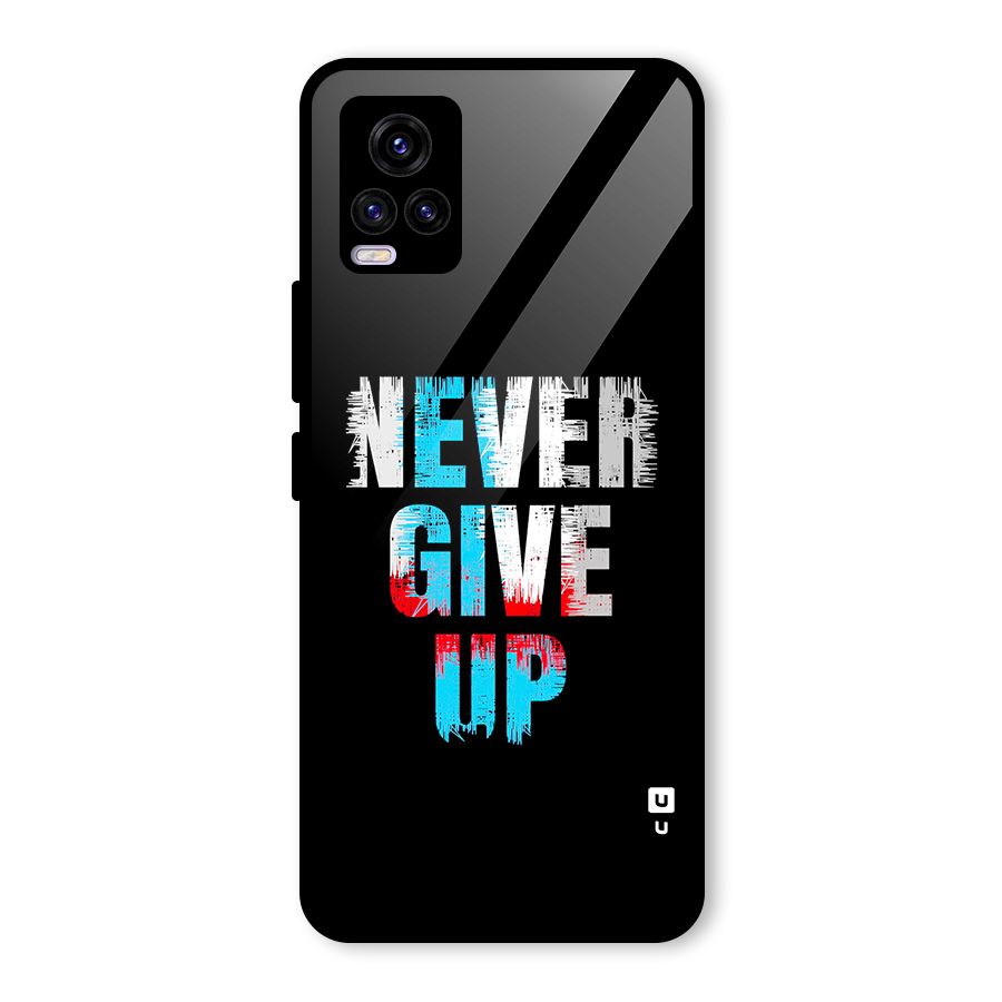 The Determined Glass Back Case for Vivo V20