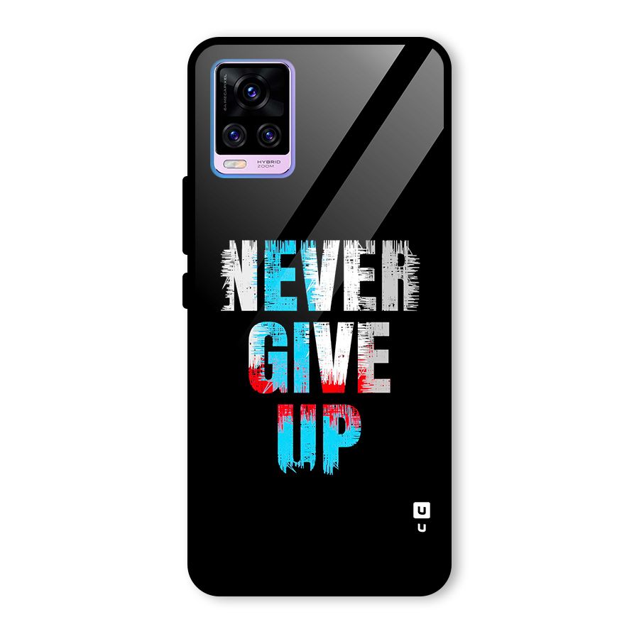 The Determined Glass Back Case for Vivo V20 Pro
