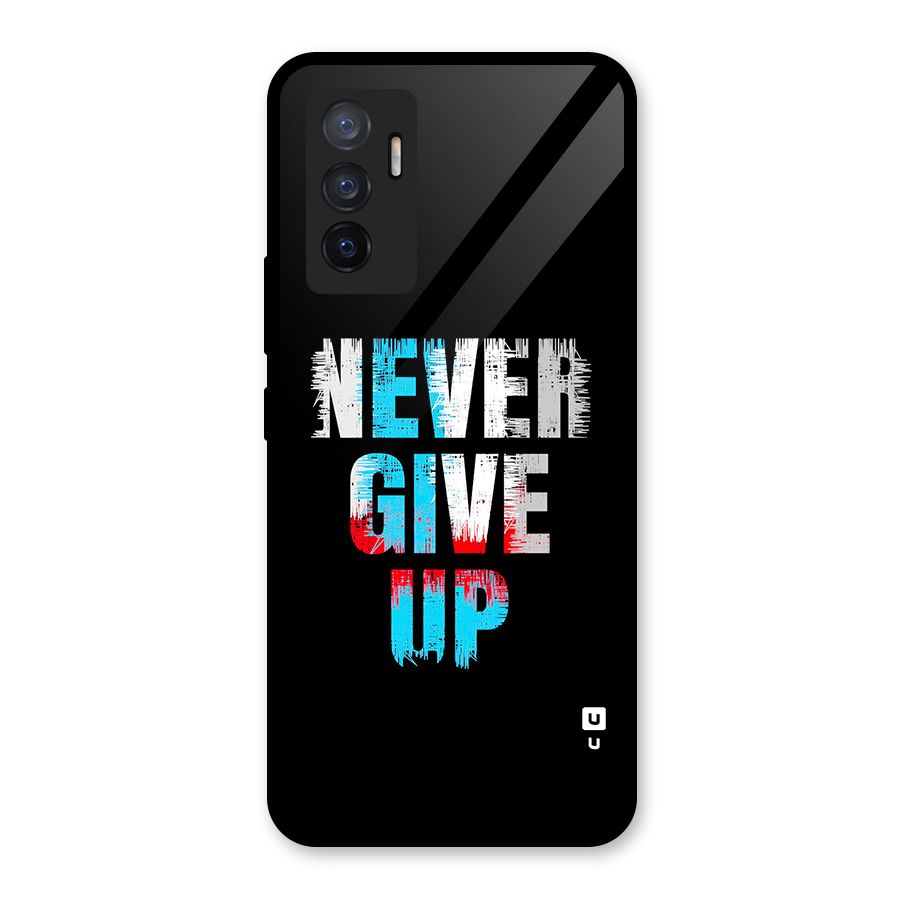 The Determined Glass Back Case for Vivo V23e