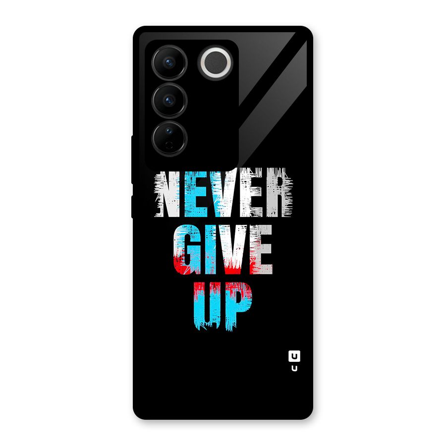The Determined Glass Back Case for Vivo V27