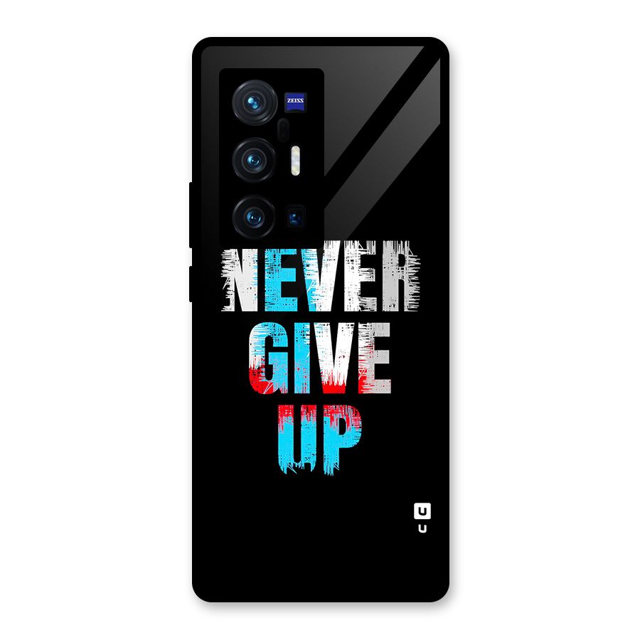The Determined Glass Back Case for Vivo X70 Pro Plus