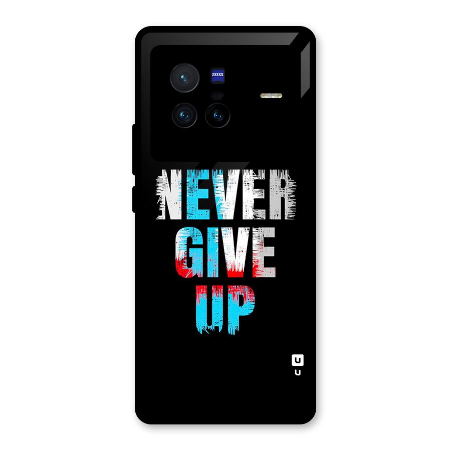 The Determined Glass Back Case for Vivo X80