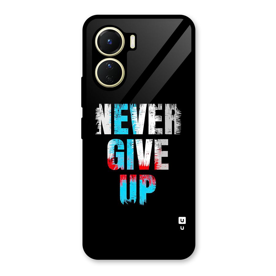 The Determined Glass Back Case for Vivo Y16