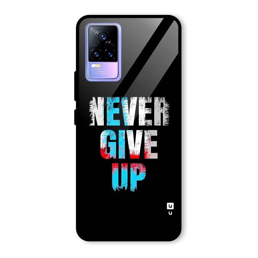The Determined Glass Back Case for Vivo Y73