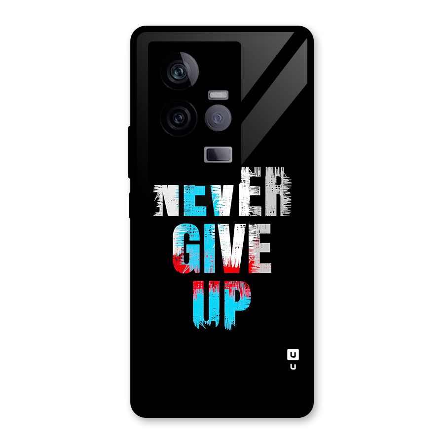 The Determined Glass Back Case for Vivo iQOO 11 5G