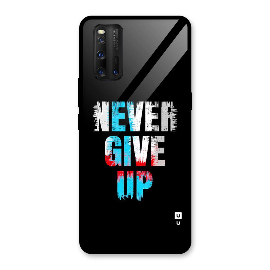 The Determined Glass Back Case for Vivo iQOO 3