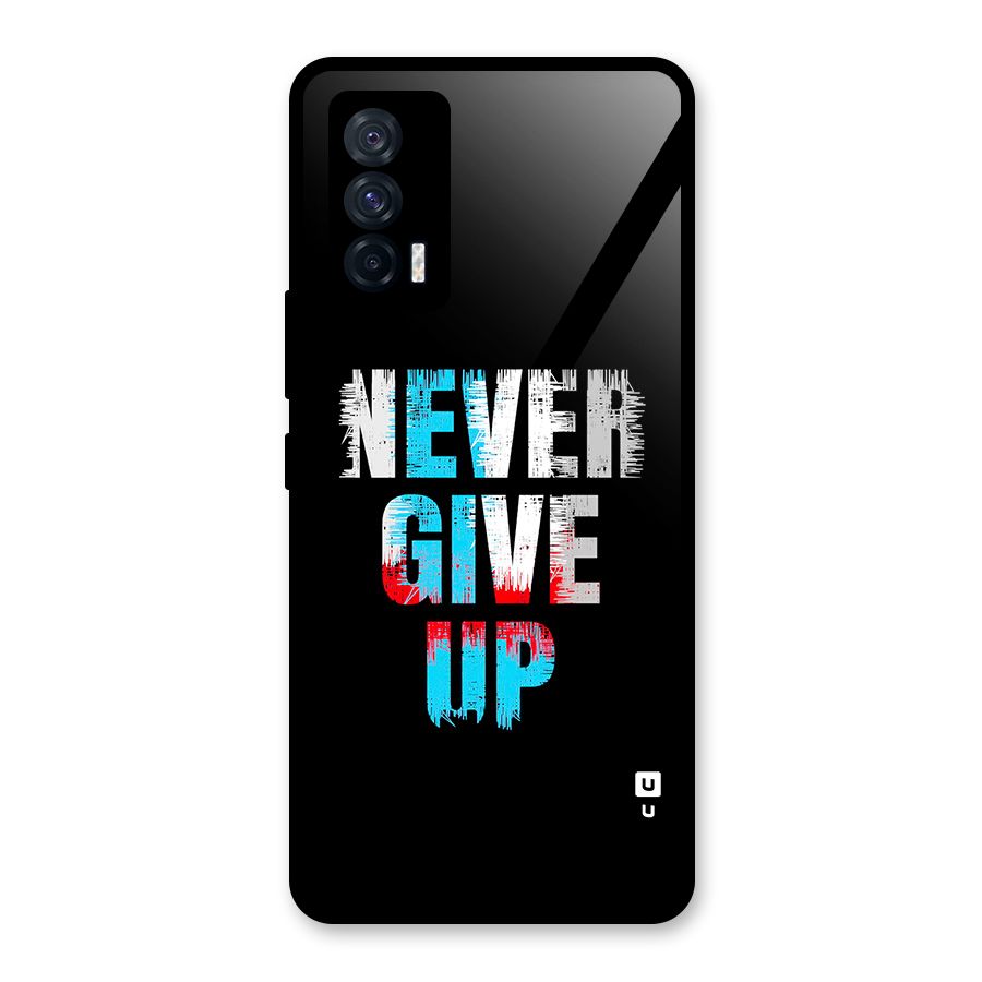The Determined Glass Back Case for Vivo iQOO 7 5G